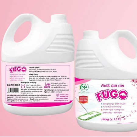 Lau sàn hoa ly FUGO 3.8kg